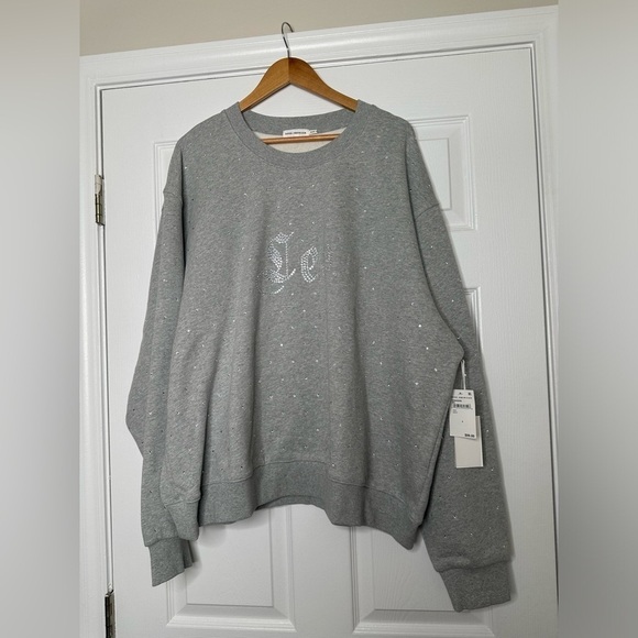 GOOD AMERICAN Zodiac Leo Boyfriend Crewneck Sweatshirt XXL(5)NWT - Picture 7 of 9